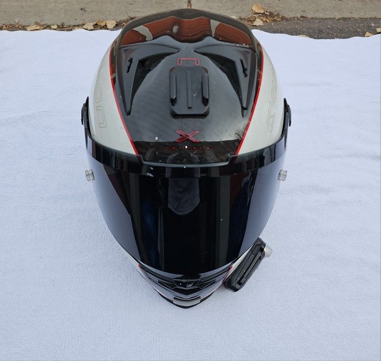 Nexx Racer White Helmet