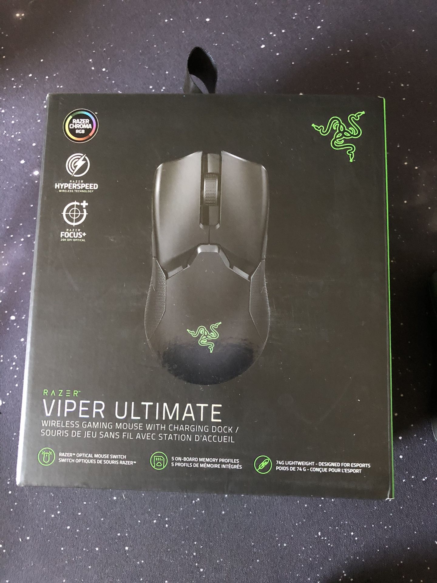 Razer Viper Ultimate Wireless Gaming Mouse w/ Tiger Arc 2 Feet