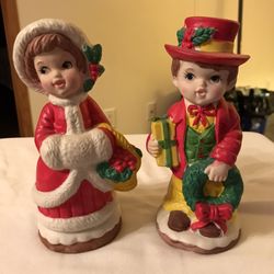 Ceramic Caroler Banks