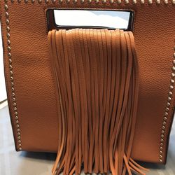 Brand New Tan Leather Handbag 