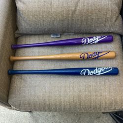Dodger, Mini Wood Bats