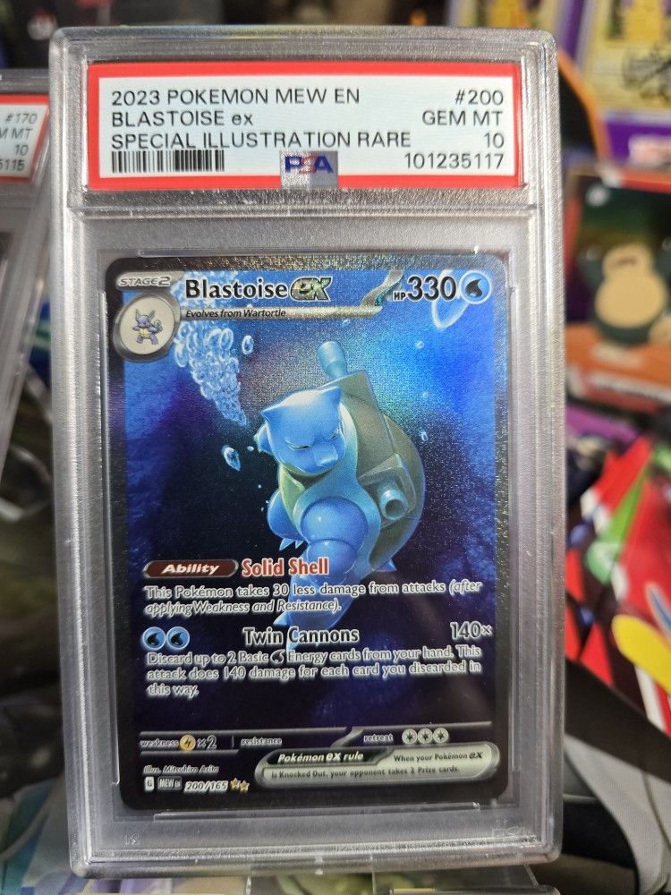 Blastoise 151 PSA 10