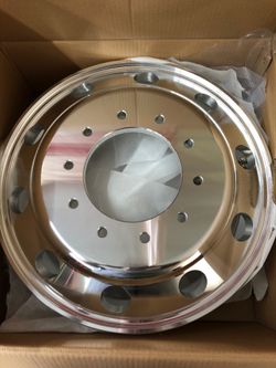 NEW Aluminum wheel. 19.5x6. 10 lug