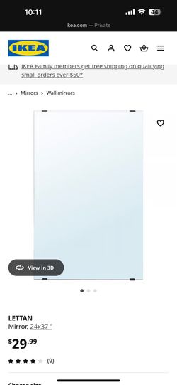 Ikea Bathroom Mirror