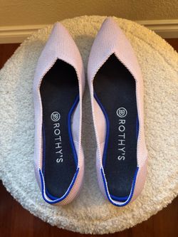 Rothy's Pointed Flats in Pink