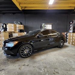 18 INCH NEW WHEELS AMG STYLE FOR MERCEDES BENZ CLA250 A220 C250 C300 C350 GLA250 GLB250 WITH NEW TIRES !!!!!