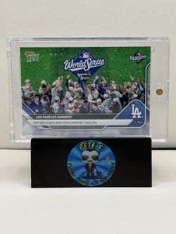 2025 Topps Now MLB Back to Back World Series 929 Los Angeles Dodgers Back 2 Back