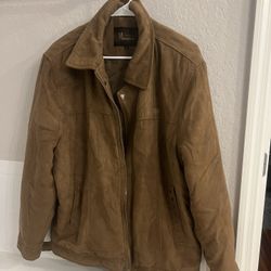 Men’s Suede Coat Size L