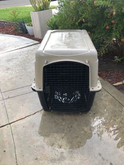 Large Hard-Sided Dog Travel Crate