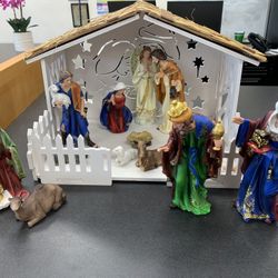 Nativity  Crib set