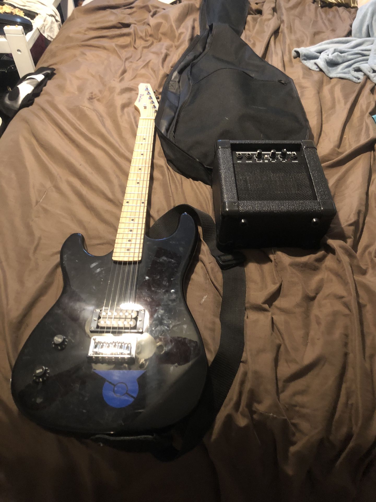 Electric Guitar With Everything