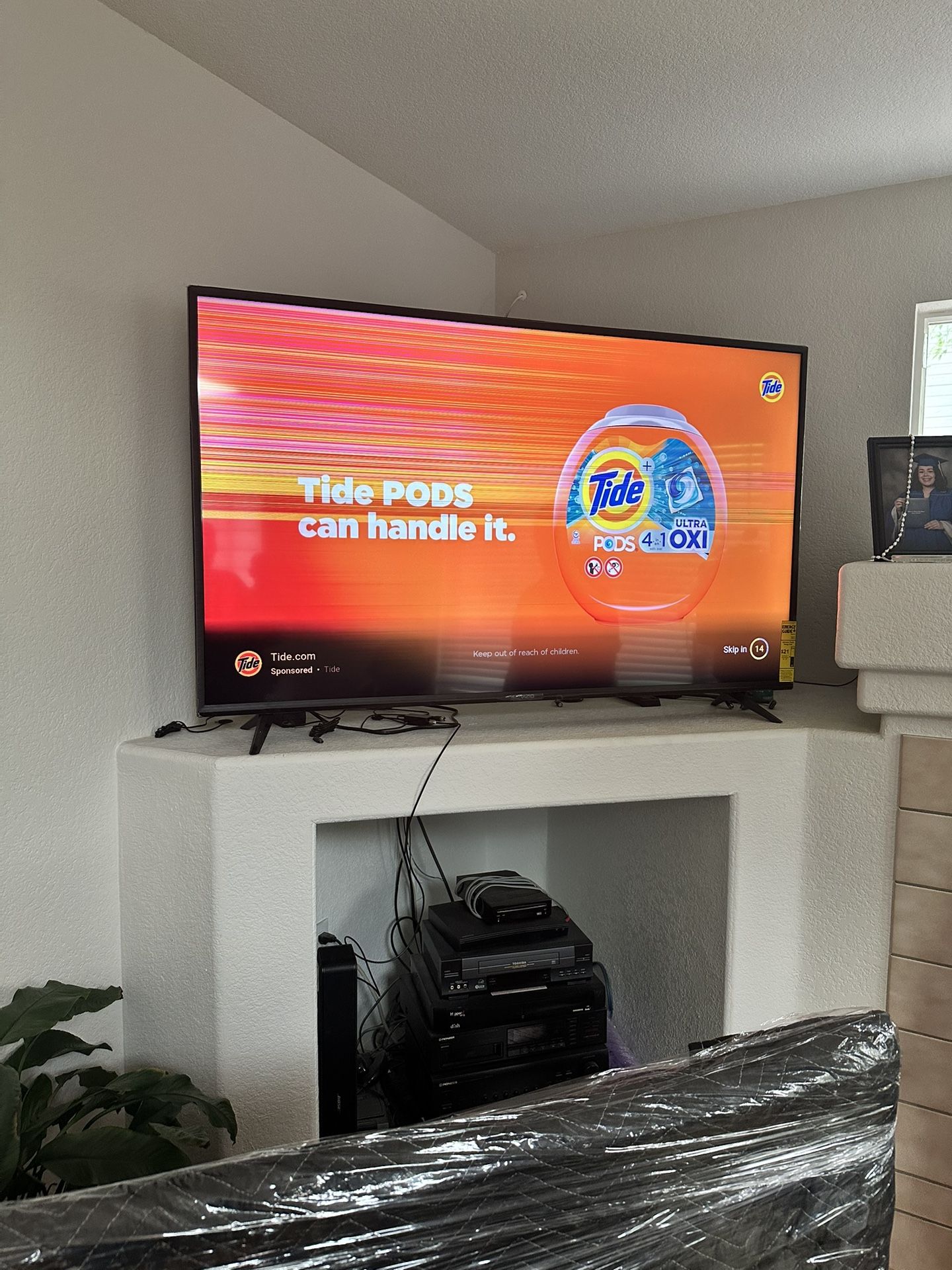 50’ Vizio TV
