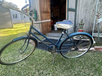 antique dunelt bicycle