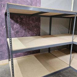 Furniture Bulk Storage Rack Shelving 72 in W x 48 in D Stock Supply Shelves Delivery Available