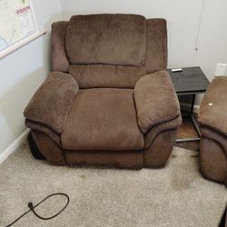 Electric Recliner And Love Seat
