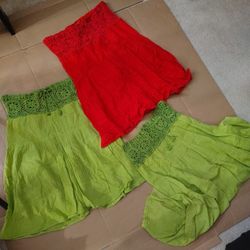 Crochet Cotton Boho Skirts Women's Girls Clothing 