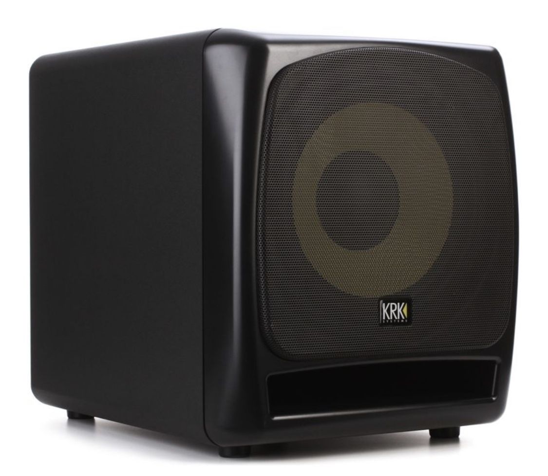 KRK KRK12sHO 12" Front Loaded Vented Powered Subwoofer, 29.2Hz60Hz