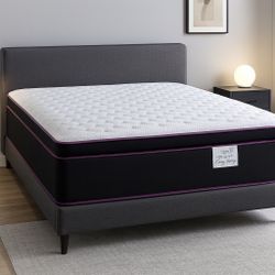 Brand New Queen Size Pillow Top Mattress – 14” Thick for Superior Comfort. Direct from Factory. Also Available: Twin, Full & King. Fast Same-Day Deliv