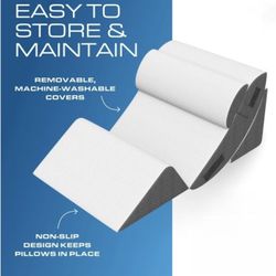 Kingfun 4pcs Orthopedic Bed Wedge Pillow Set /Surgical pillow/ tummy Tuck Pillow 