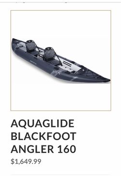 AquaGlide Inflatable Kayak with Seats