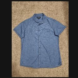 Marc Anthony Luxury Slim Fit Short Sleeve Shirt