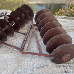 Disc Plow For Tractor 