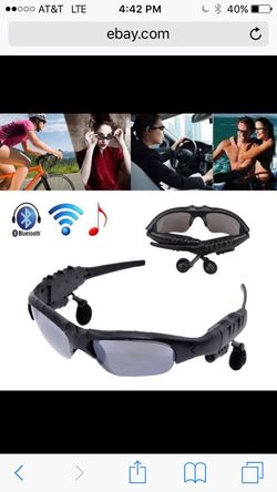 Bluetooth sunglasses