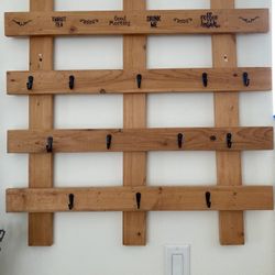 Wall Mounted Coffee Mug Holder