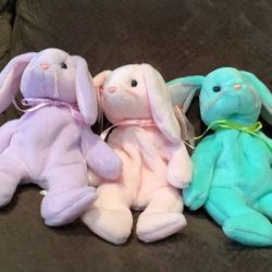 Bunny Beanie Baby Set