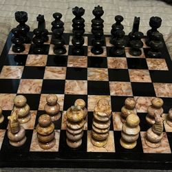 Marble/Onyx Stone Chess Set