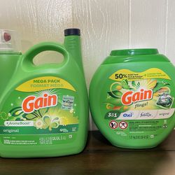 Gain Detergent & Gain Flings