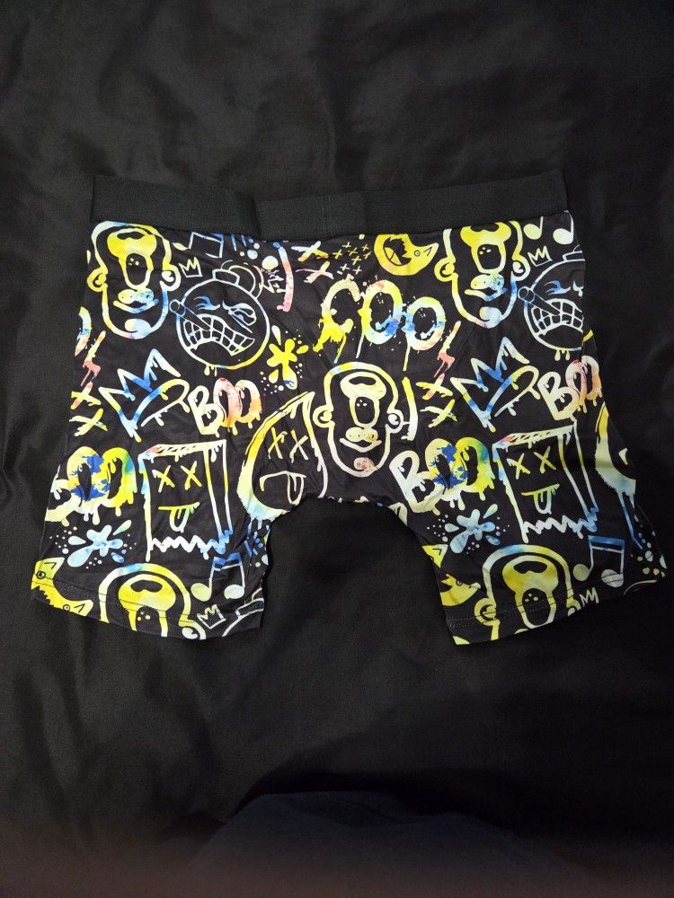 Men Boxer Briefs Large