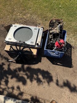 Camaro 1968 radiator and fan
