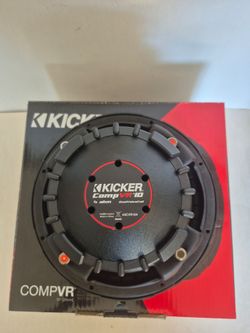 KICKER ( 1 ) 10 INCH DUAL 4 OHM VOICE COIL CAR SUBWOOFER 700 WATTS