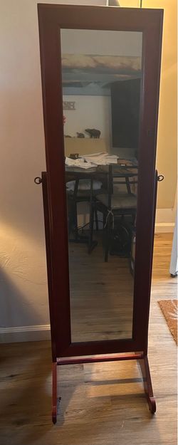 MIRROR JEWELRY CABINET ARMOIRE