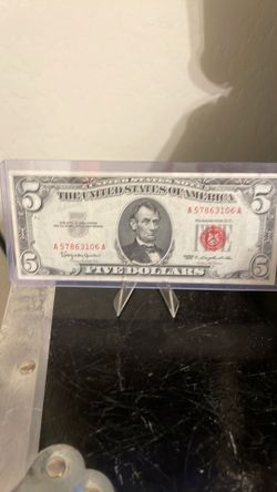 Five dollar Red certificate