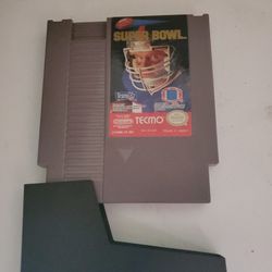 Tecmo Superbowl Football Nintendo Cartridge 