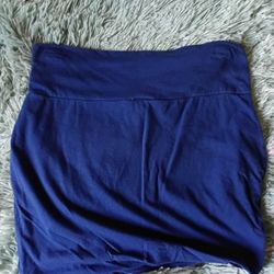 Blue / Royal Blue Maxi Skirt( (M)