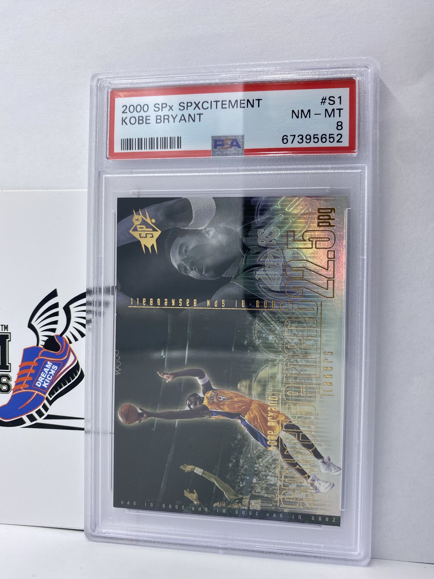 2000 SPX Spxcitement Kobe Bryant #S1 PSA MT 8