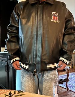 authentic avirex black icon 3xl sheepskin