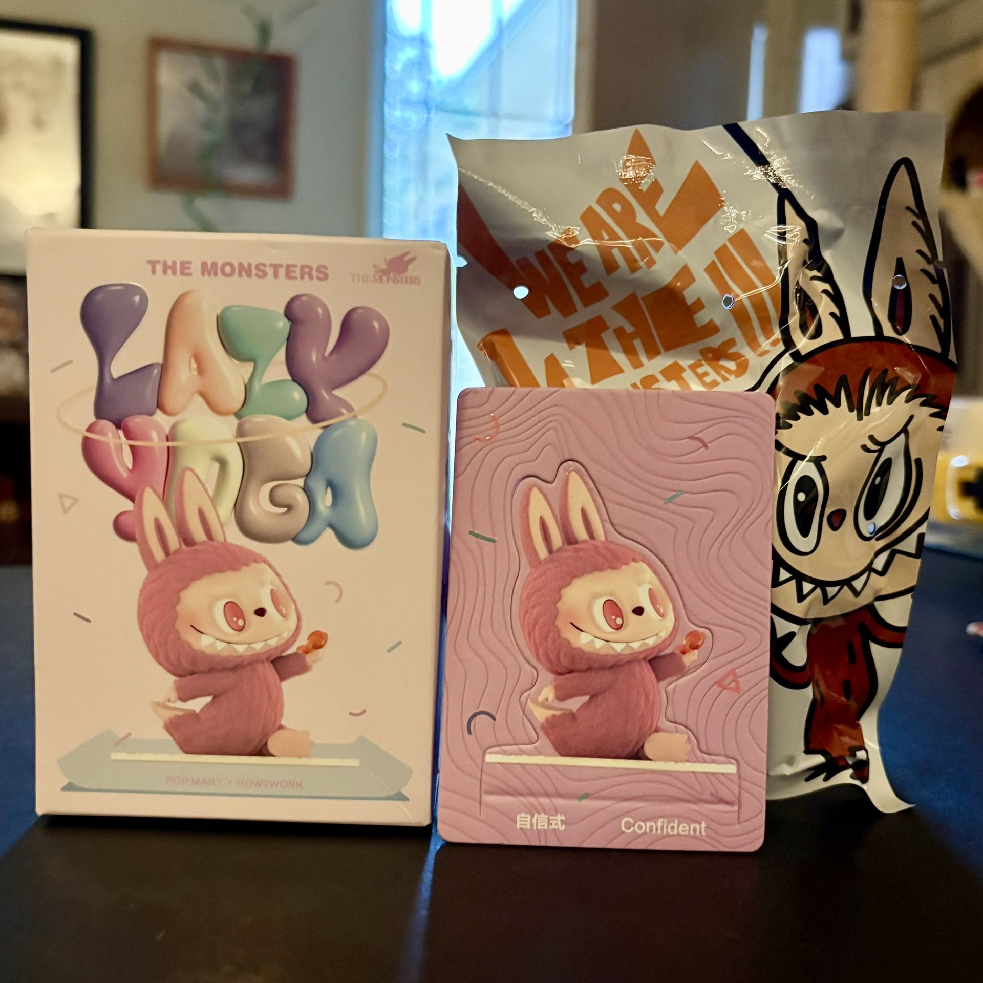 Labubu The Monsters LAZY YOGA Series - CONFIDENT