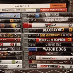 Ps3 Games and Two Guides 