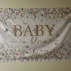 Baby In Bloom Banner