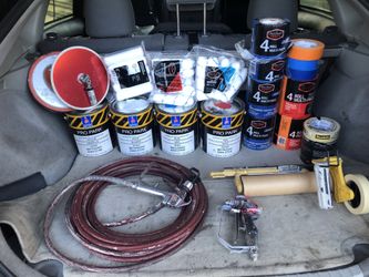 Titan Airless RX80 Spray Gun & Paint