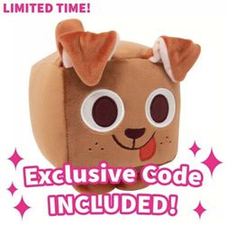 Roblox Big Games Pet Simulator X Brown Dog Plush w/ Redeemable Code  Unopened for Sale in Austin, TX - OfferUp