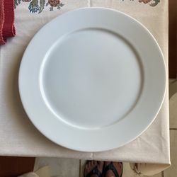 White Porcelain Plate
