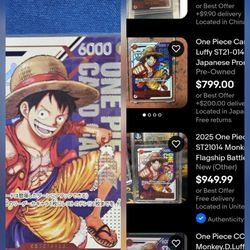 One piece  promo to sell or invest