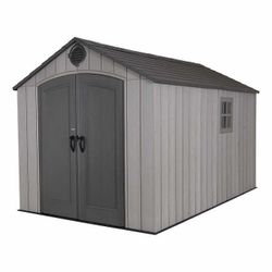Lifetime Resin Outdoor 8' x 12.5' Storage Shed NEW