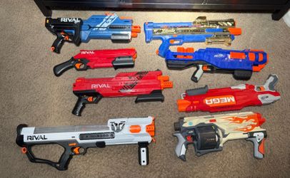 8 Nerf and X-Shot shotguns