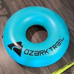 Ozark Trail Inflatable River Tube – Bright Teal – Like New!